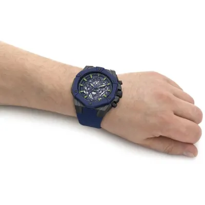 Guess Formula Gents Rubber Watch 